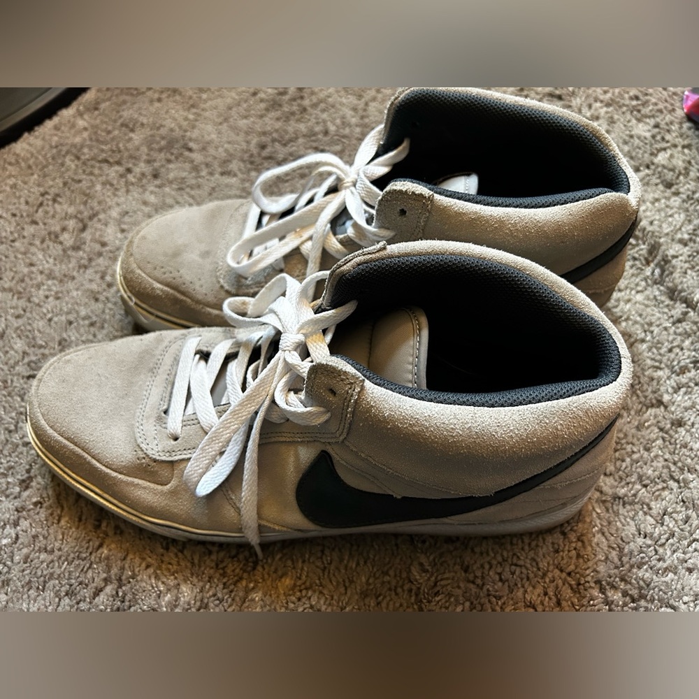 High top Nike shoes